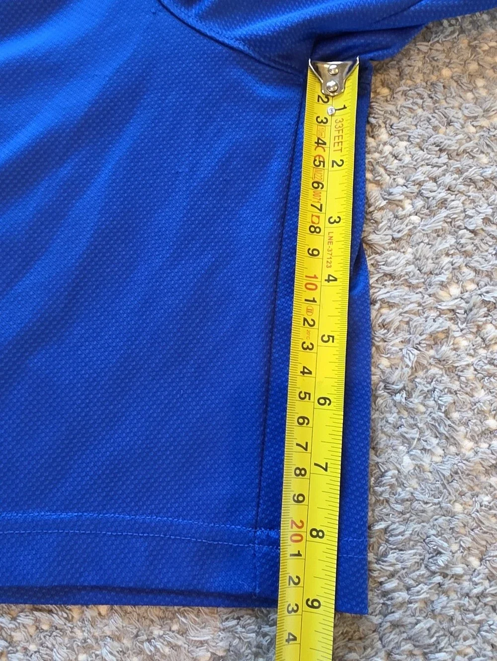 Nike Youth XL Elite Dri-Fit Basketball Shorts Blue White 9 Inch Inseam